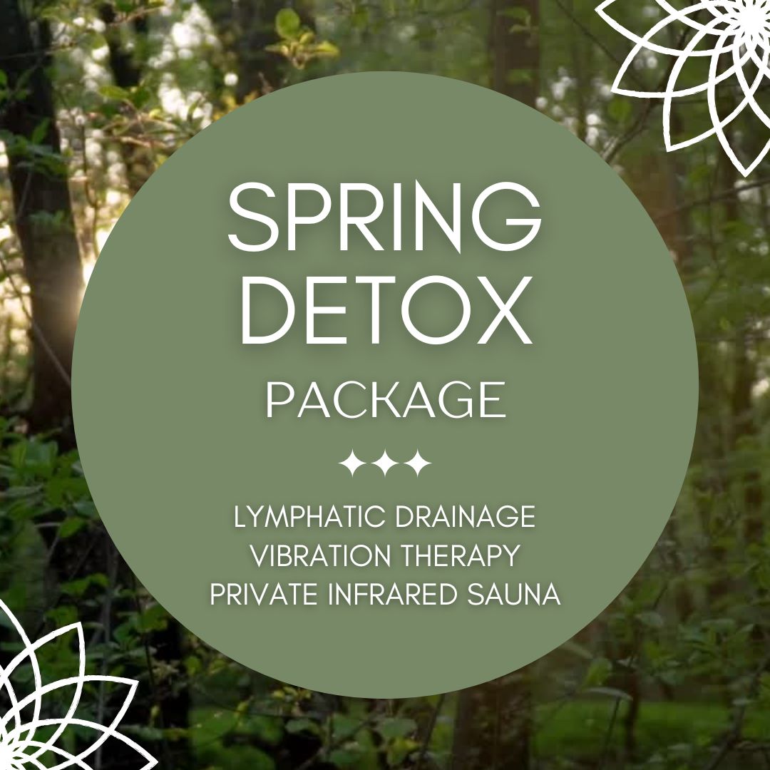 Spring Detox Package at Body Sculpt Perth – lymphatic drainage, vibration therapy, infrared sauna and red light therapy for detox, circulation and rejuvenation.