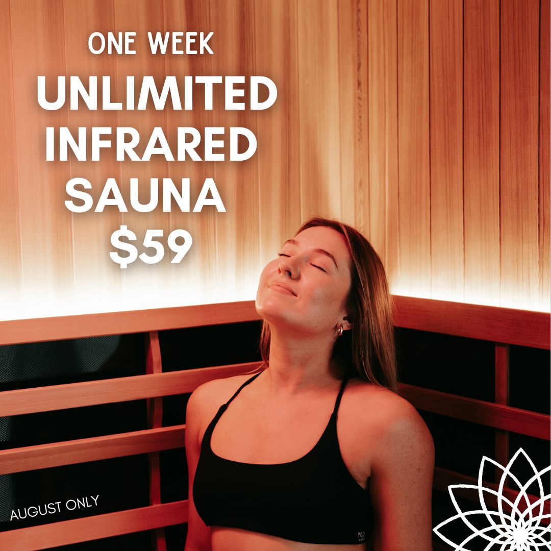August special – unlimited private infrared sauna sessions at Body Sculpt Perth for $59