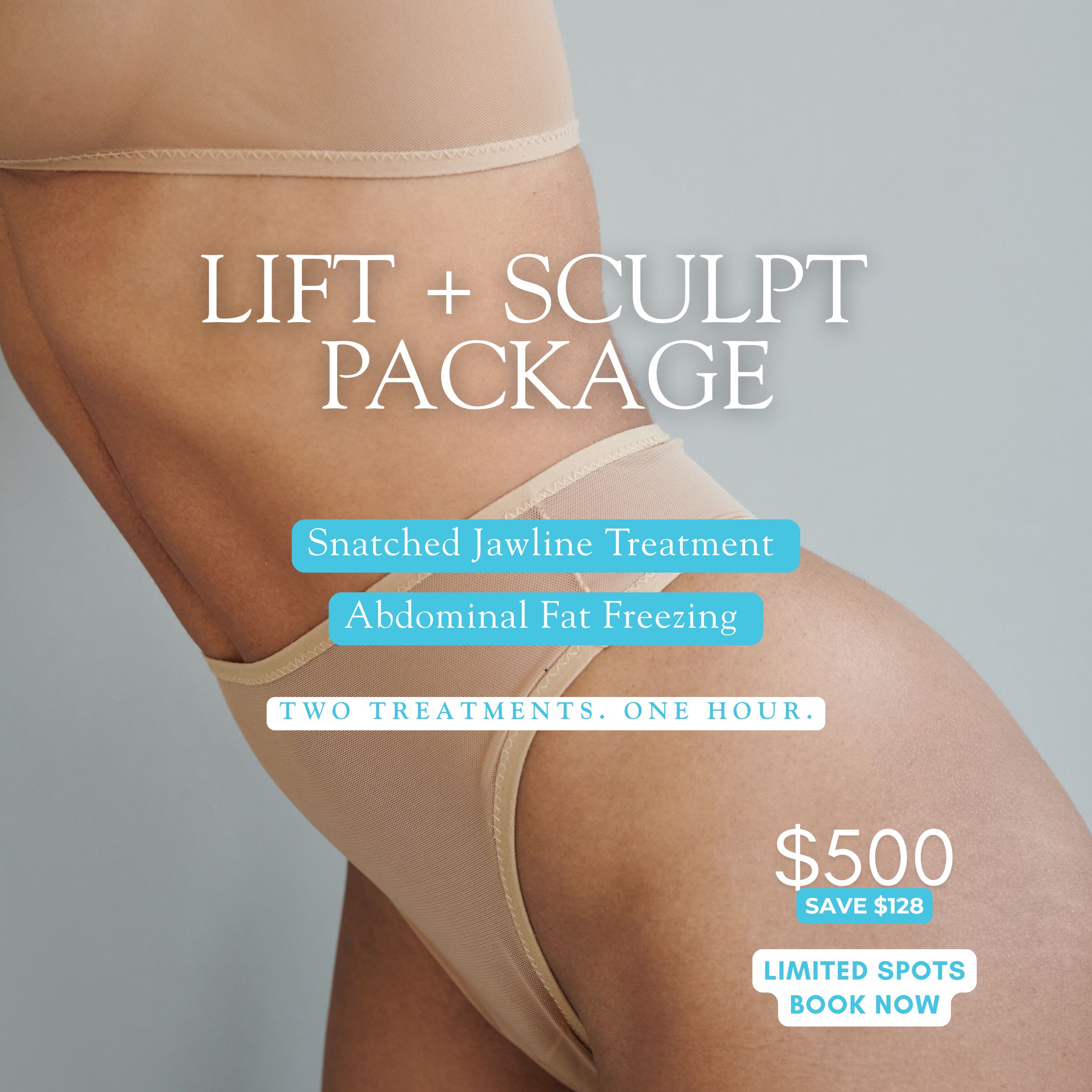 September special for tummy fat freezing and Snatched Jawline & Neck Lift at Body Sculpt Perth