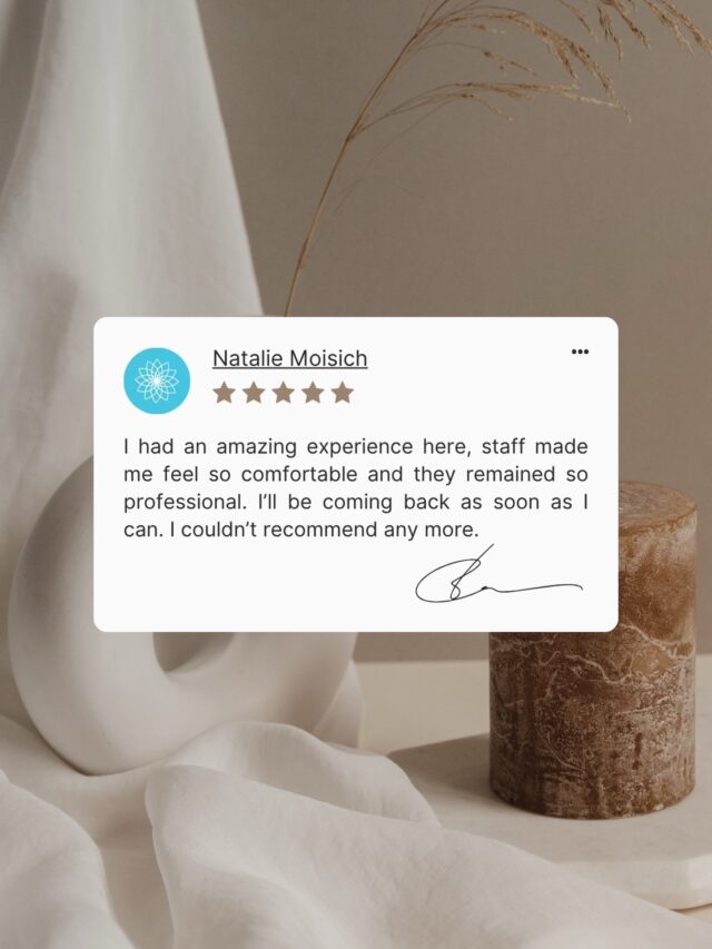 So grateful for reviews like this 🩵

Thank you for taking the time to share your experience. Your kind words truly mean the world to me and remind me why I love what I do.

I appreciate every client who trusts me with their journey. 🫶

#ClientLove #GoogleReview #ThankYou #Grateful #bodysculptperth