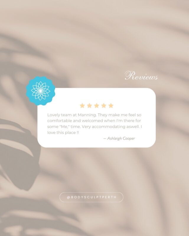 Your kind words mean more than you know 🤍

As a small business, every single review, recommendation and message of support helps my little salon grow.

I’m so grateful for every person who walks through the door, trusts me with their body goals and becomes part of the Body Sculpt Perth community.

Thank you for your continued support, your beautiful words and for allowing me to do what I love every day ✨

#BodySculptPerth #googlereviews #supportsmallbusiness #clientappreciation❤️